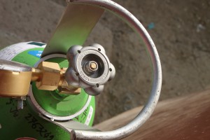 Industrial gases cylinder